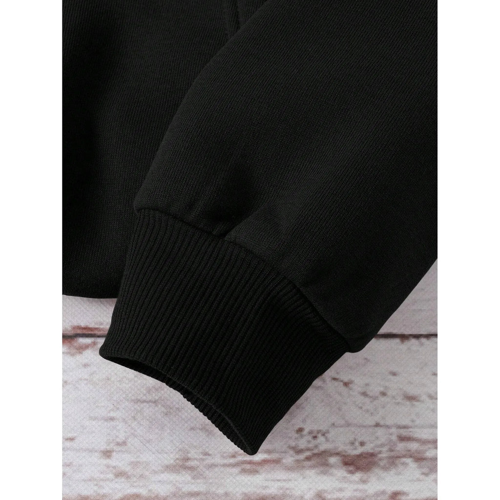 Kinitwear Women's Fall/Winter Pullover Sweatshirt One Color Leisure Standard Made in China