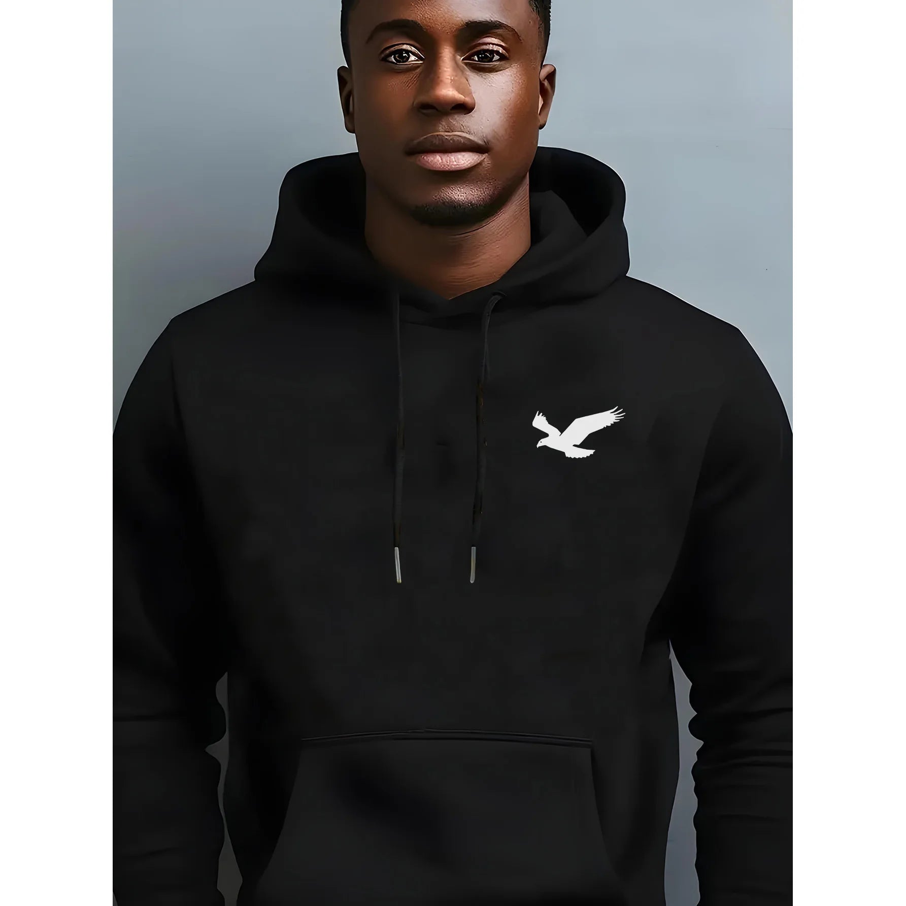 KW MODA Men's Fall/Winter Leisure Pullover One-Color Standard Knitwear and Sweatshirts Model KWDM01-383 Made in China