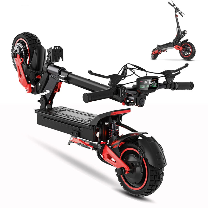 Freeboy UK EU Warehouse Free Shipping EScooter Wholesale Cheap1600W Full Suspension Electric Scooter Trotinette Electrique Adult