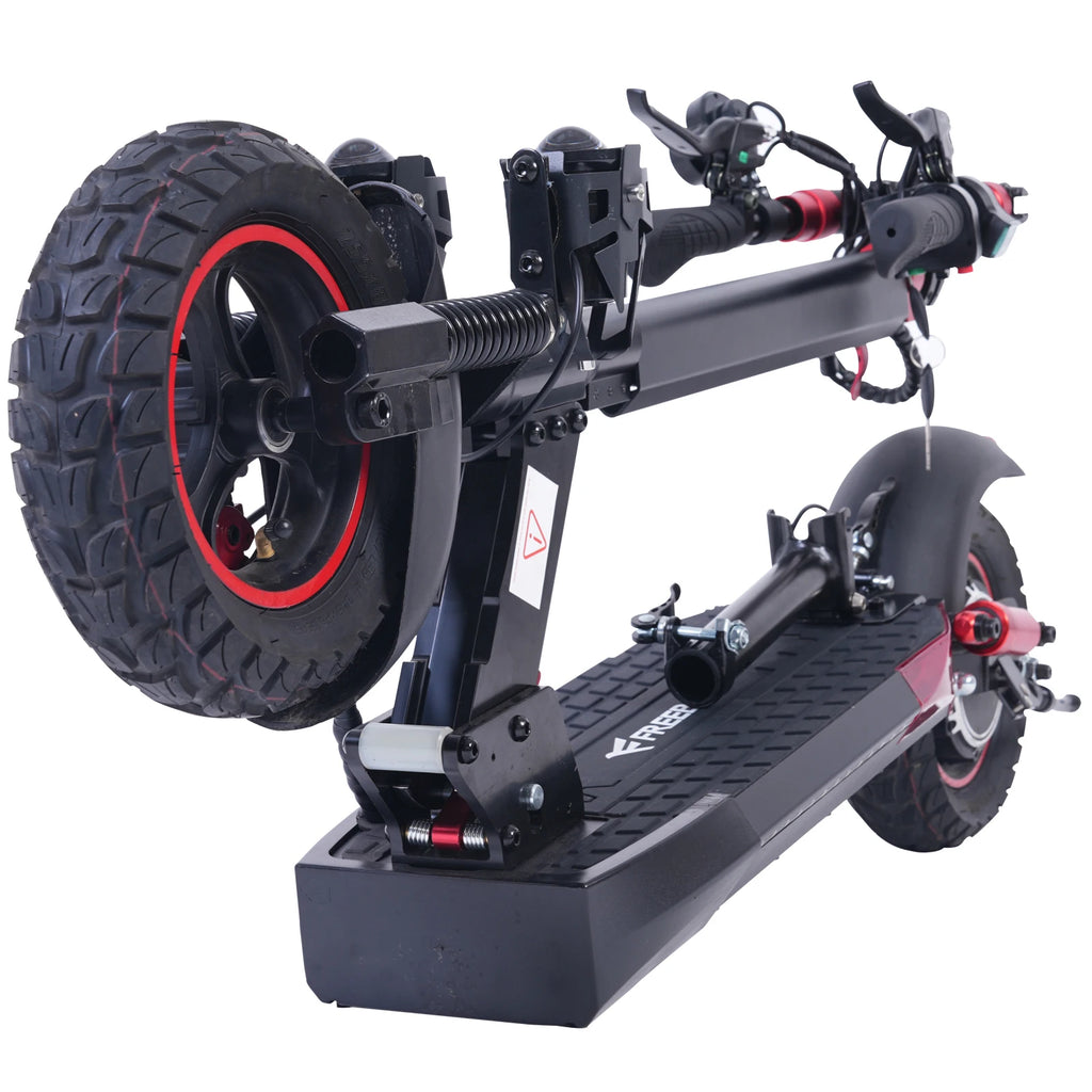 Escooter 800W 10Inch Off-Road Intelligent LED 15ah 50km Waterproof Folding Shock Absorbers Adults Electric Scooter