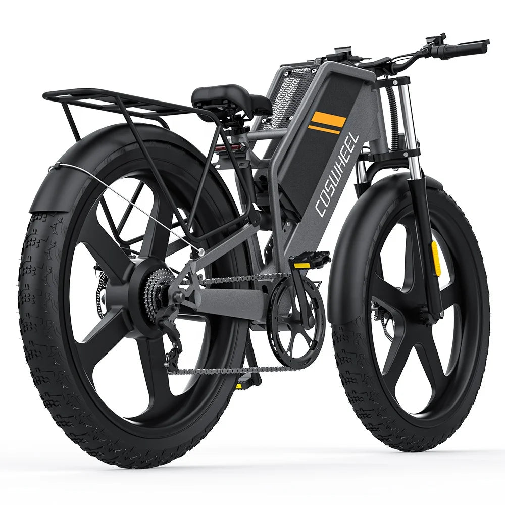 COSWHEEL T26 New Light Folding Electric Bike 48V 15Ah 25Ah 750W 1000W 1500W Electric Bicycle 26 Inch E-Bike