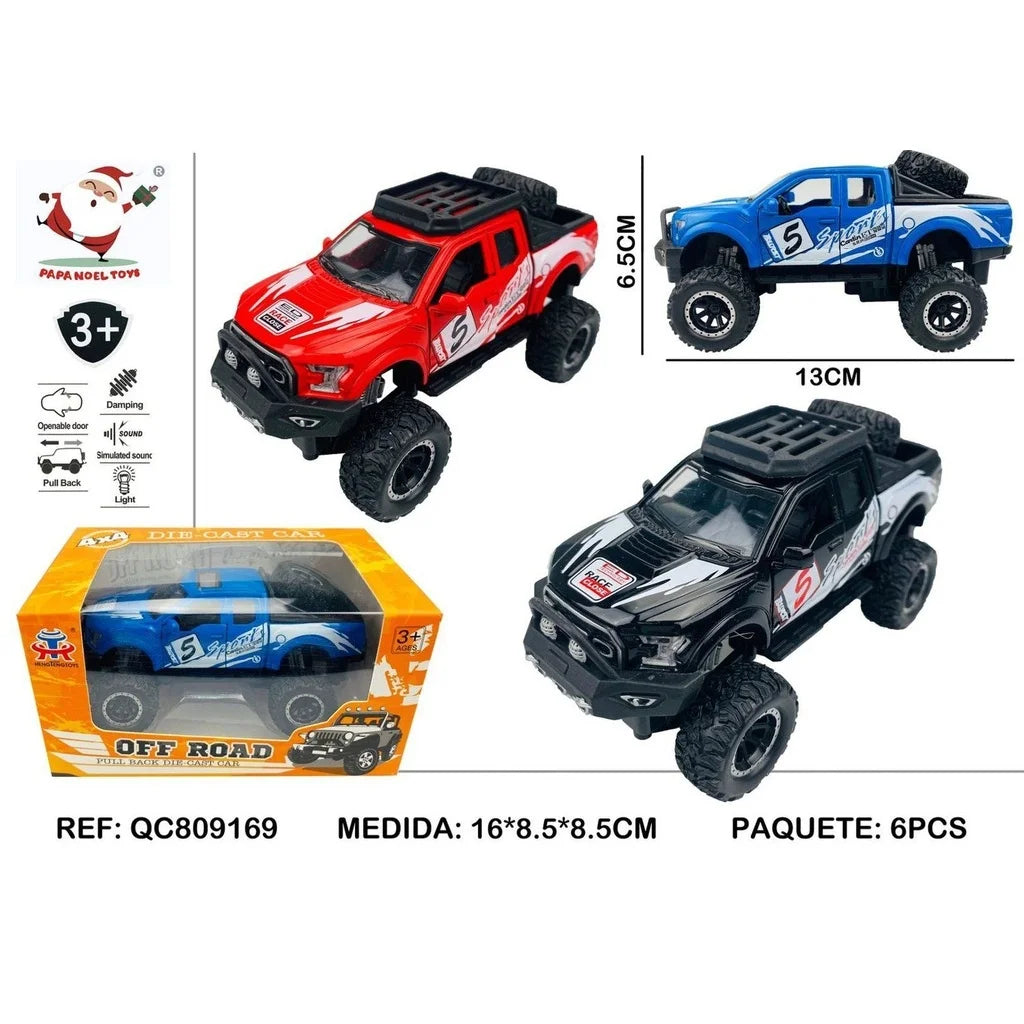 Off-road toy cars with light and shock absorption - Car toys