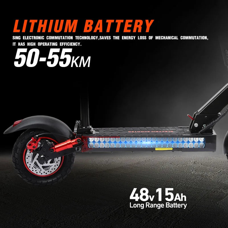 New Arrival Off-Road Folding Electric Scooter US CA UK Stock Triple Shock Absorption, IPX5, EU Fast Shipping Escooter
