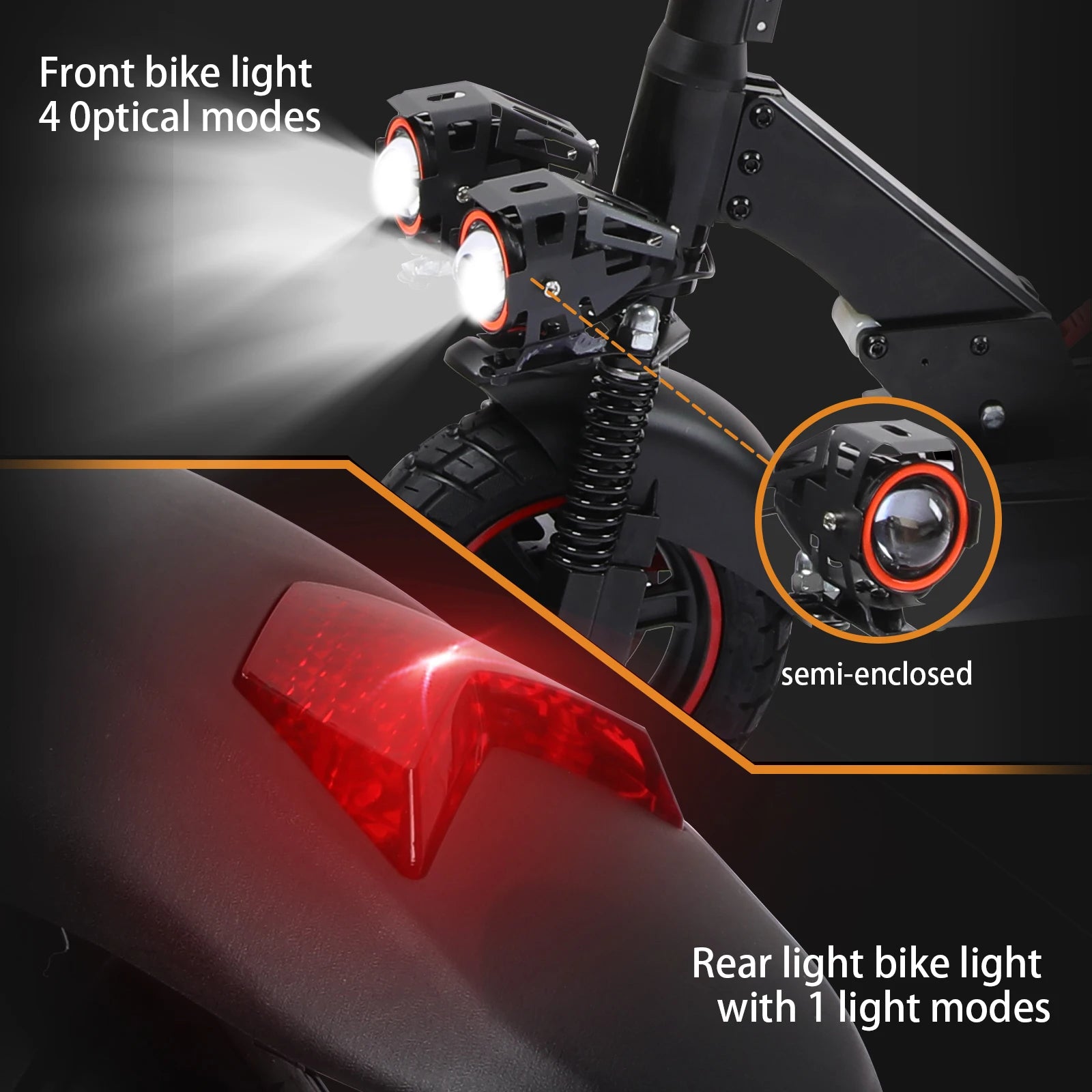 New Arrival Off-Road Folding Electric Scooter US CA UK Stock Triple Shock Absorption, IPX5, EU Fast Shipping Escooter
