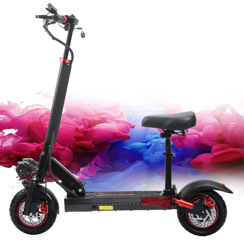 New Arrival Off-Road Folding Electric Scooter US CA UK Stock Triple Shock Absorption, IPX5, EU Fast Shipping Escooter