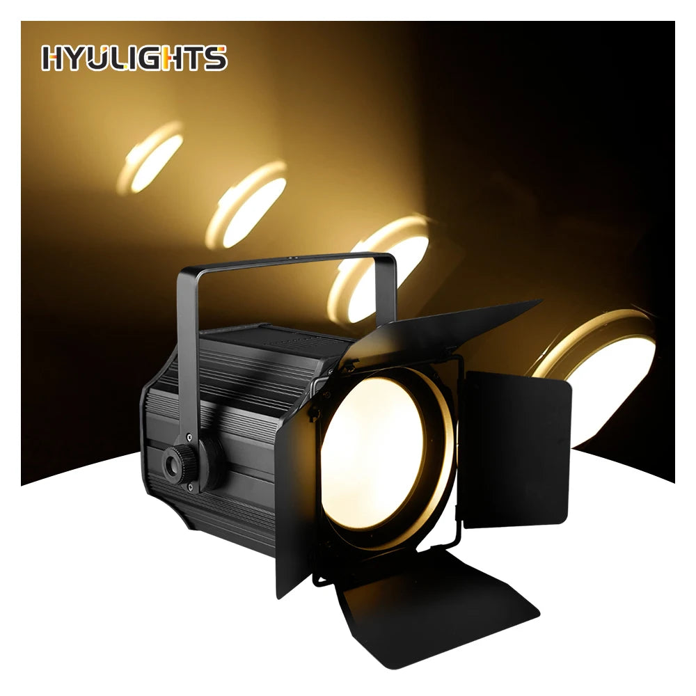 High Quality 200W COB 2-in-1 LED Stage Par Light DMX Control Cold/Warm White IP33 Rated Aluminum Body Dimmable Party Lighting