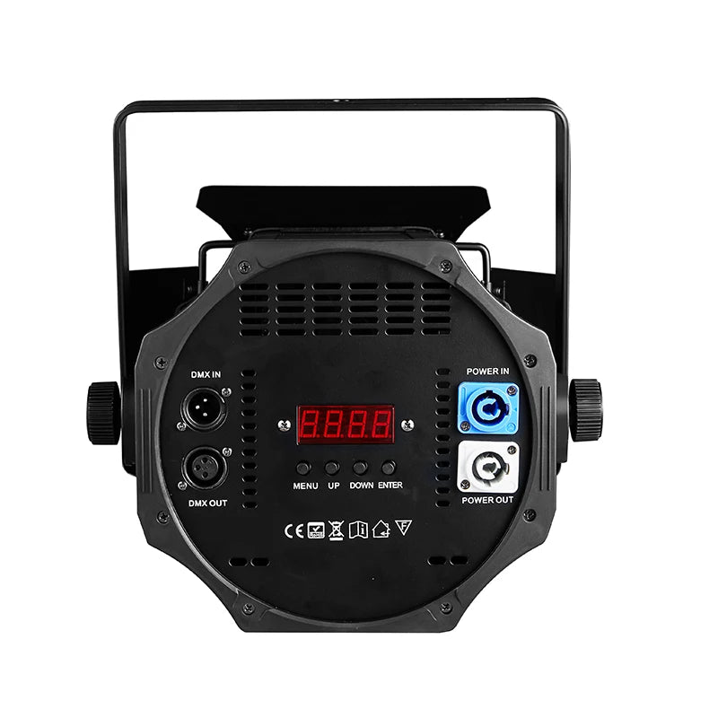 High Quality 200W COB 2-in-1 LED Stage Par Light DMX Control Cold/Warm White IP33 Rated Aluminum Body Dimmable Party Lighting