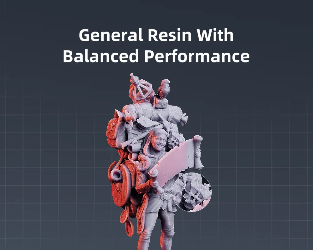 ANYCUBIC 1kg/10kg Liquid Photopolymer Standard Resin 405nm UV Resin For 3D Printer LCD Printing Resin Material For Photon Mono