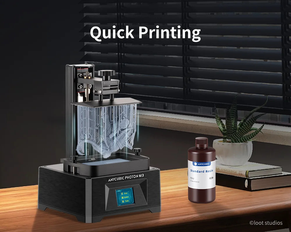 ANYCUBIC 1kg/10kg Liquid Photopolymer Standard Resin 405nm UV Resin For 3D Printer LCD Printing Resin Material For Photon Mono